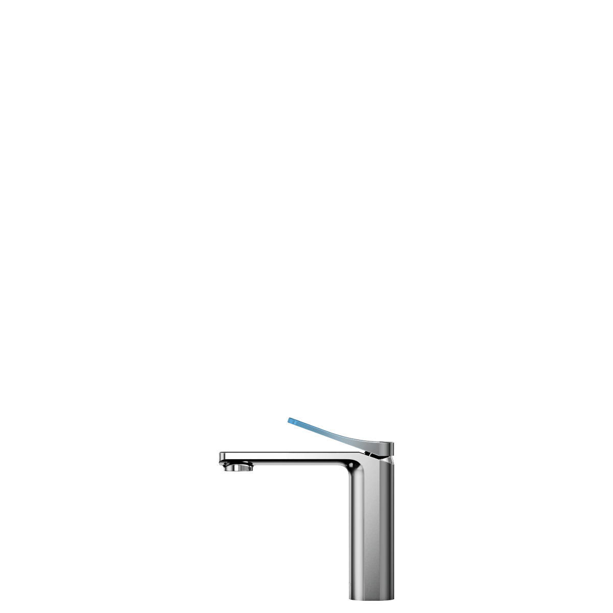 矮款 渐变面盆龙头